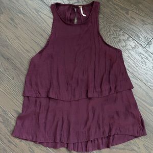 Free People Double Layer Tank